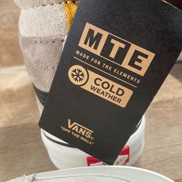 VANS Sk8-Hi MTE-2 Utility Pop White Multi Waterproof Boot Mens 8.5 Womens 10 NEW - Picture 12 of 12